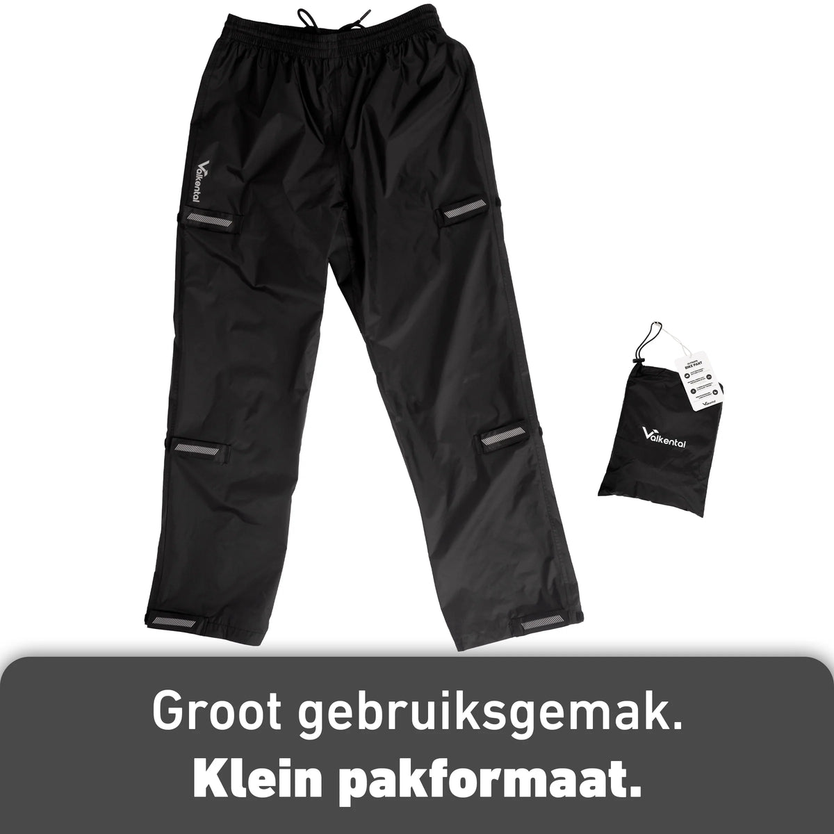 VALKENTAL REGENBROEK met opberg etui