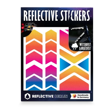 REFLECTIVE BERLIN stickers medium - reflecterende fietsstickers