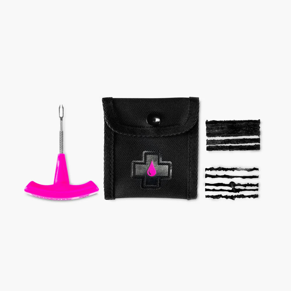 Muc-Off Tubeless Puncture Plug Repair Kit – twee-in-één ruimer en pluggereedschap