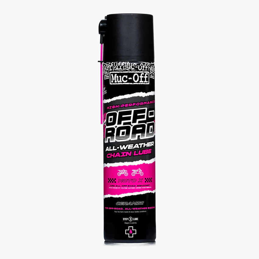 Muc-Off Off Road All-Weather Chain Lube 400ml spuitbus