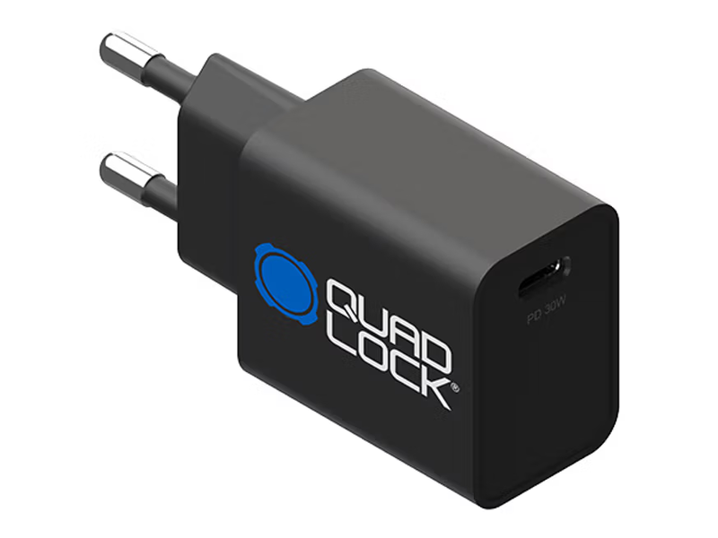 QUAD LOCK Power Adaptor 36W USB-C – snellader inclusief 1,5 m kabel