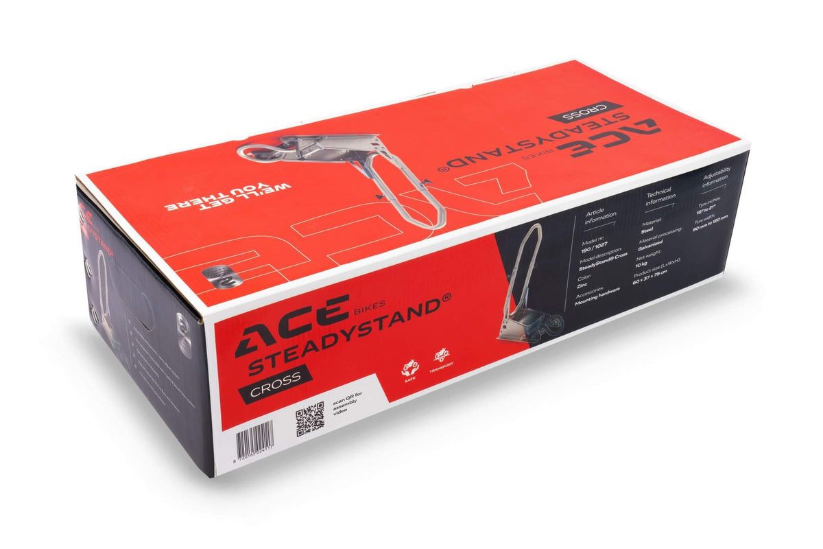 ACEBIKES steadystand cross - Motorradwippe mit Fußpedal