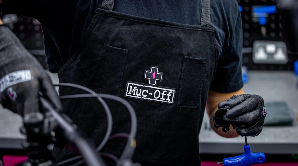MUC-OFF apron werkschort helemaal af te stellen naar wens