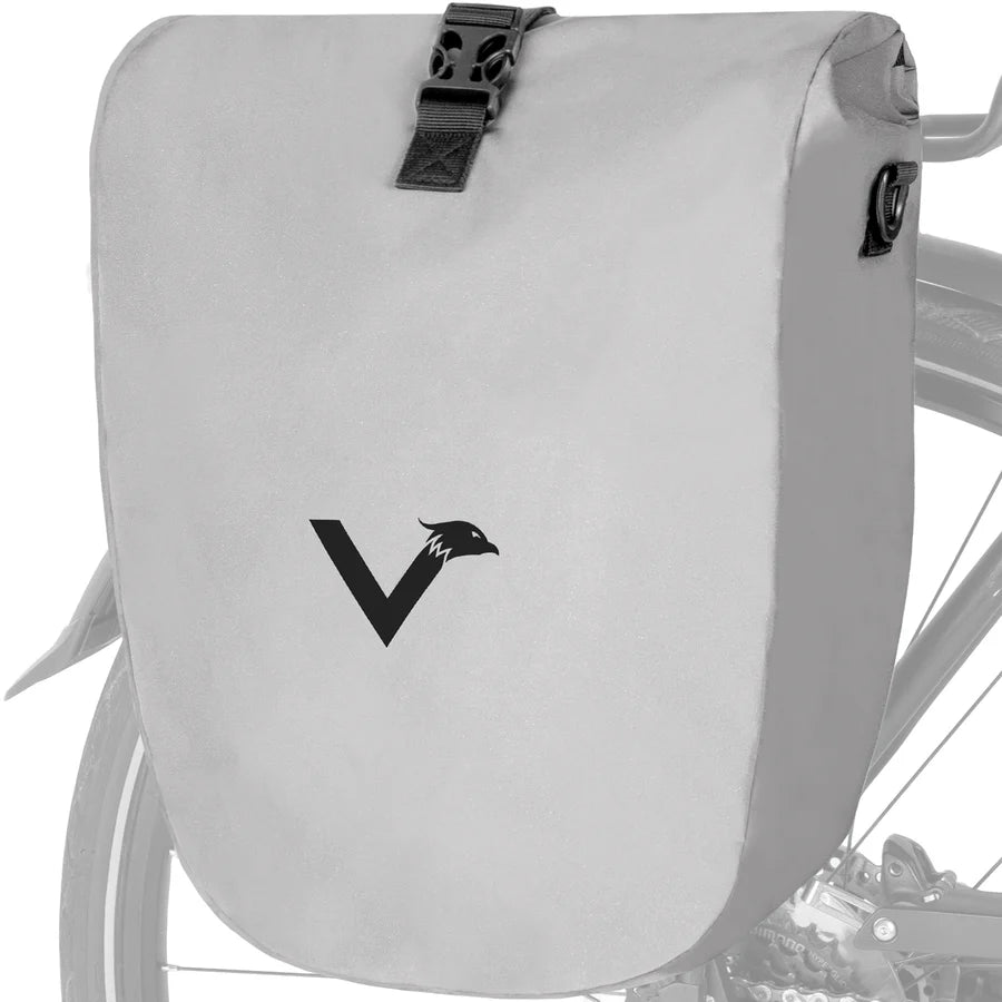 VALKENTAL Bike Bag 20L - grijs reflecterend