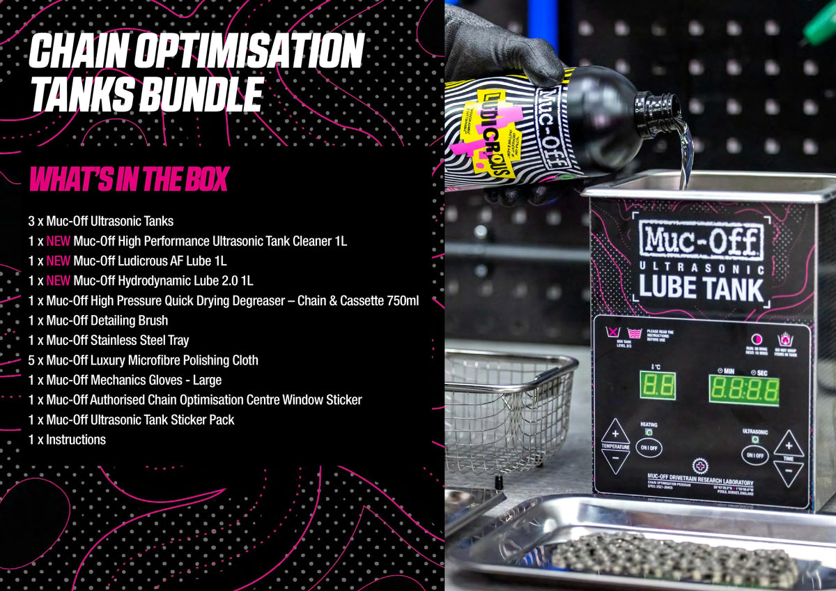 MUC-OFF ultrasonic optimation bundle INHOUD VERPAKKING