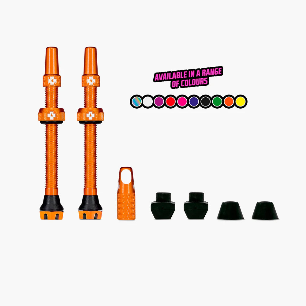 Muc-Off Tubeless Valves V2 oranje
