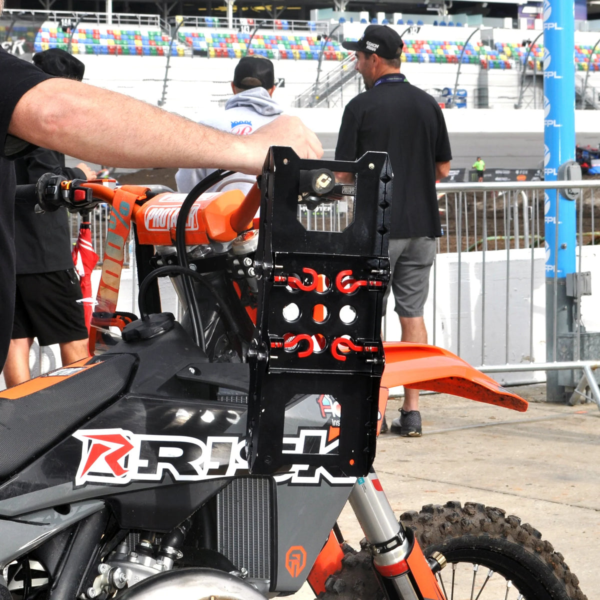 RISK RACING adjustable starting blocks - makkelijk meenemen