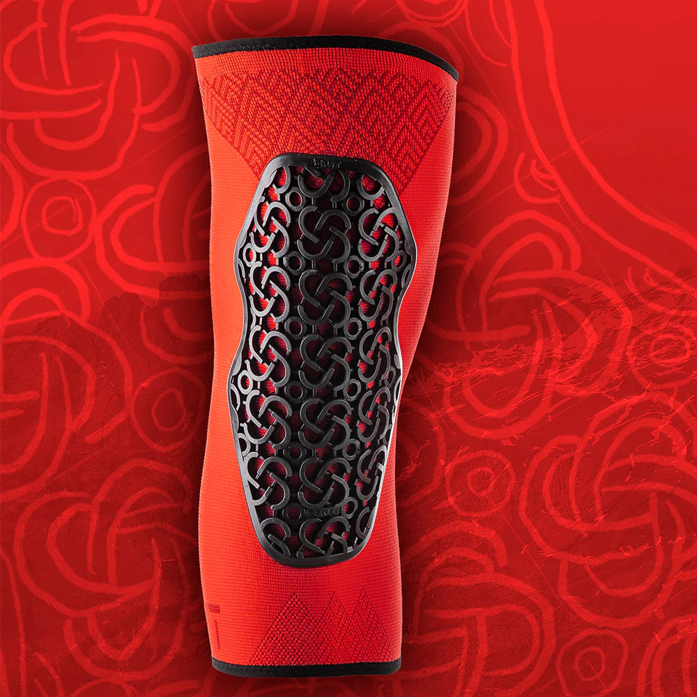 SERYT Flow kniebeschermers - alps red