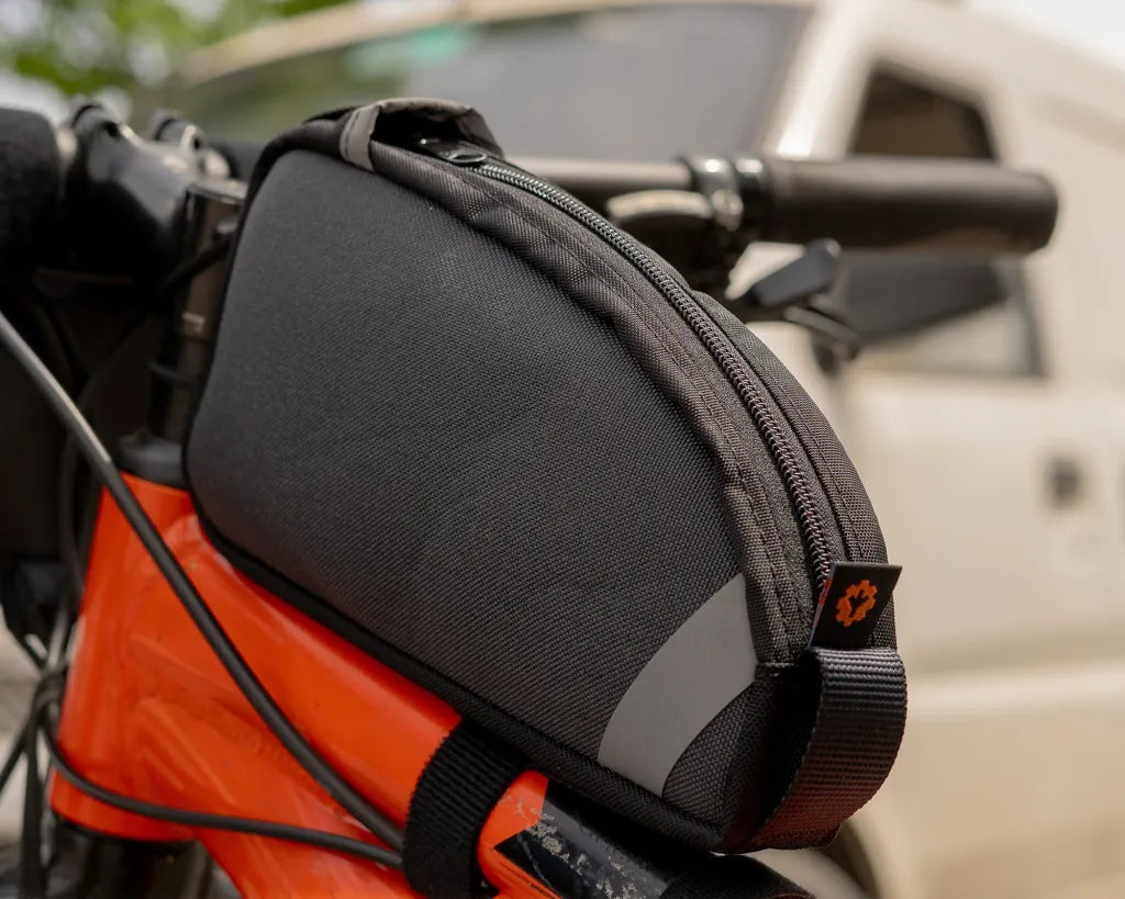 CHOIKE TTeco 1,2L - gemonteerd op een fiets bovenbuis