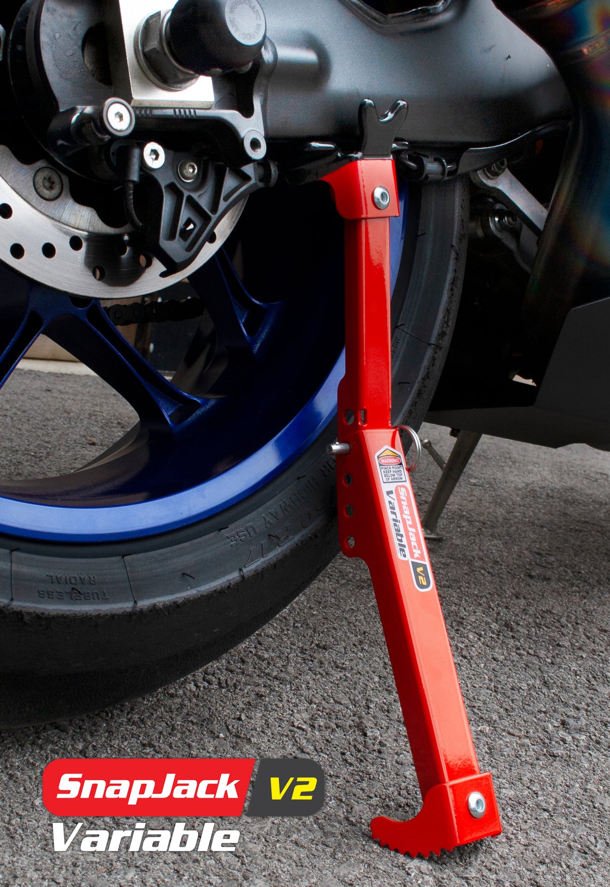 TIROX snapjack V2 - mobiele paddockstand vervanger