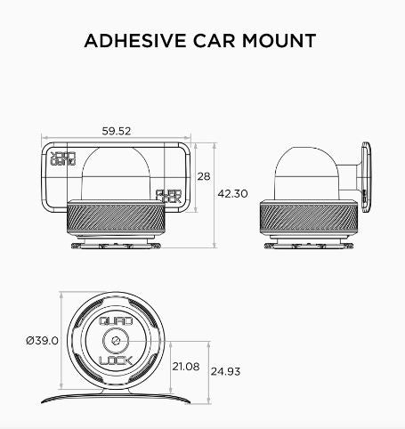 QUAD LOCK 360 dash/console mount – dashboard telefoonhouder