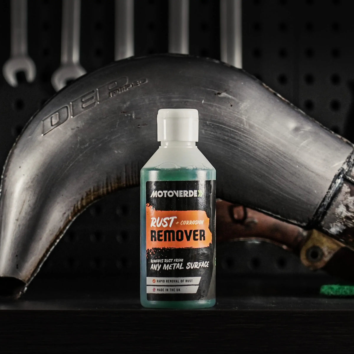 MOTOVERDE rust and corrosion remover na behandeling