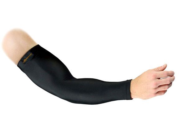 GrandPitstop COOLFIT Arm Sleeves zwart – om een sportarm