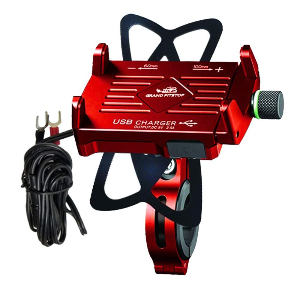 GRANDPITSTOP claw - universele telefoonhouder met usb