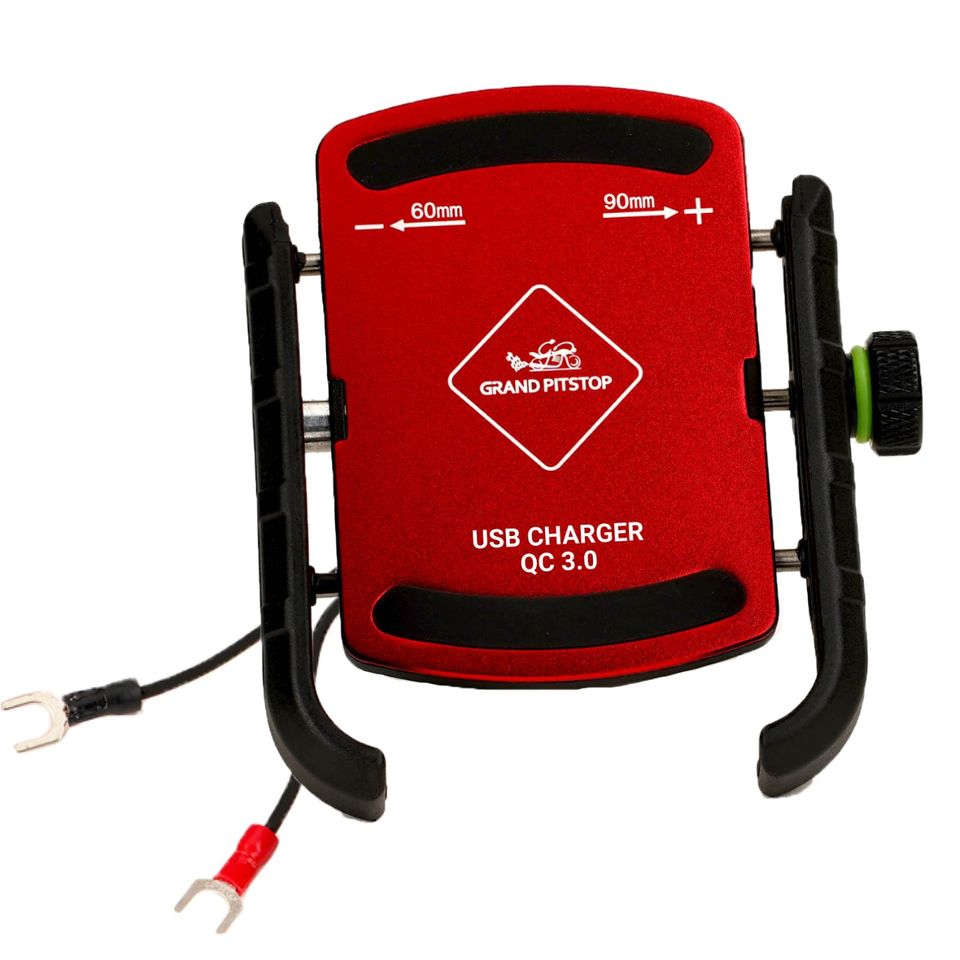 GRANDPITSTOP jaw - universele telefoonhouder met usb 3.0