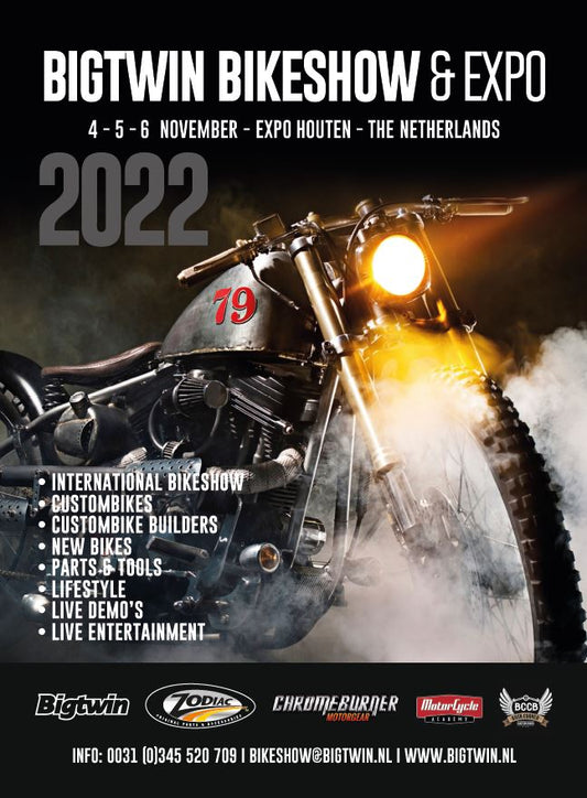 BikerGadgets op de BigTwin Bikeshow & Expo 2022 in Expo Houten
