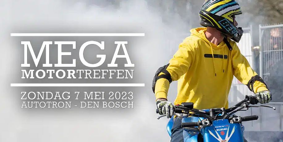 BikerGadgets stand op Mega MotorTreffen 2023 in Rosmalen