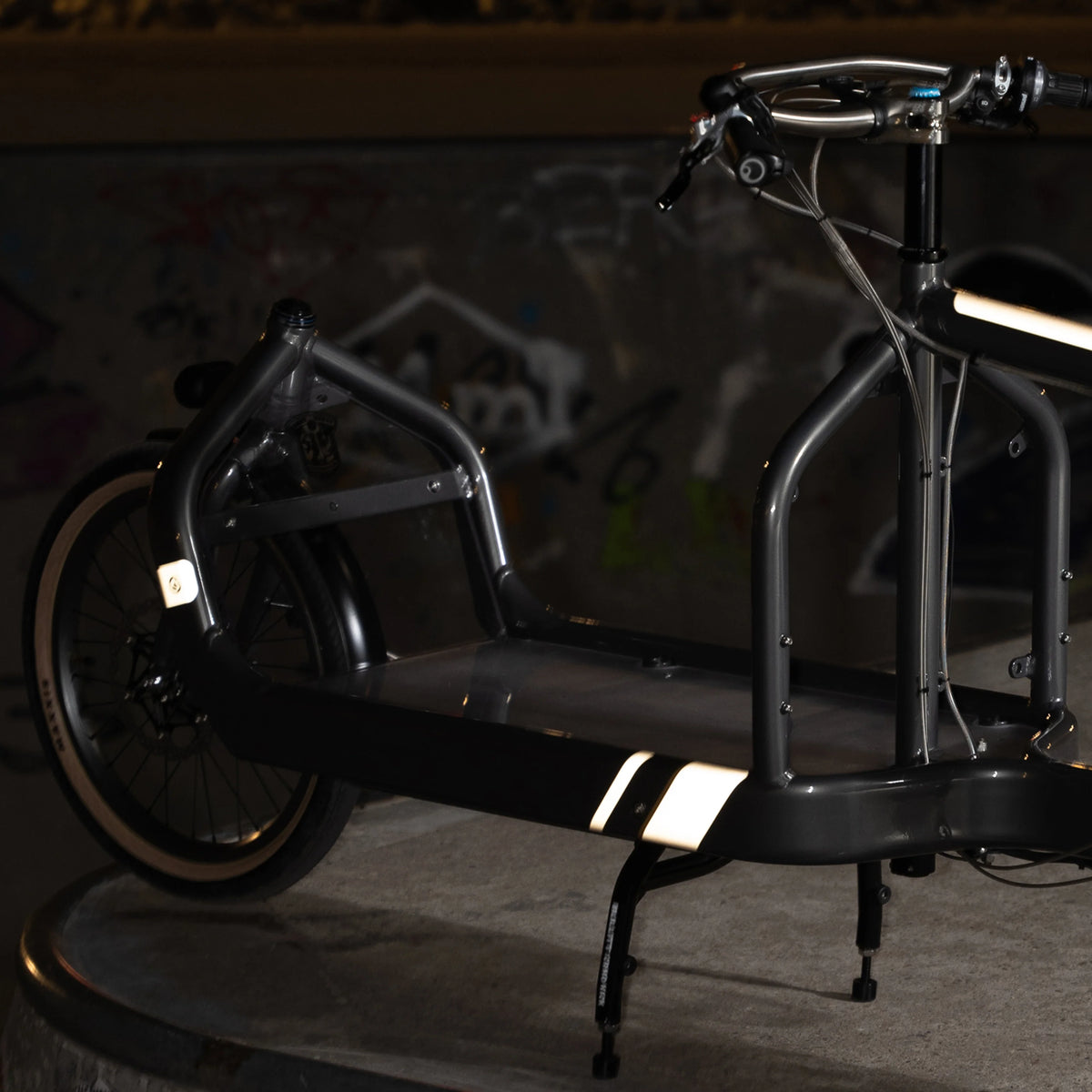 REFLECTIVE BERLIN cargofietsstickers - bakfiets reflectie