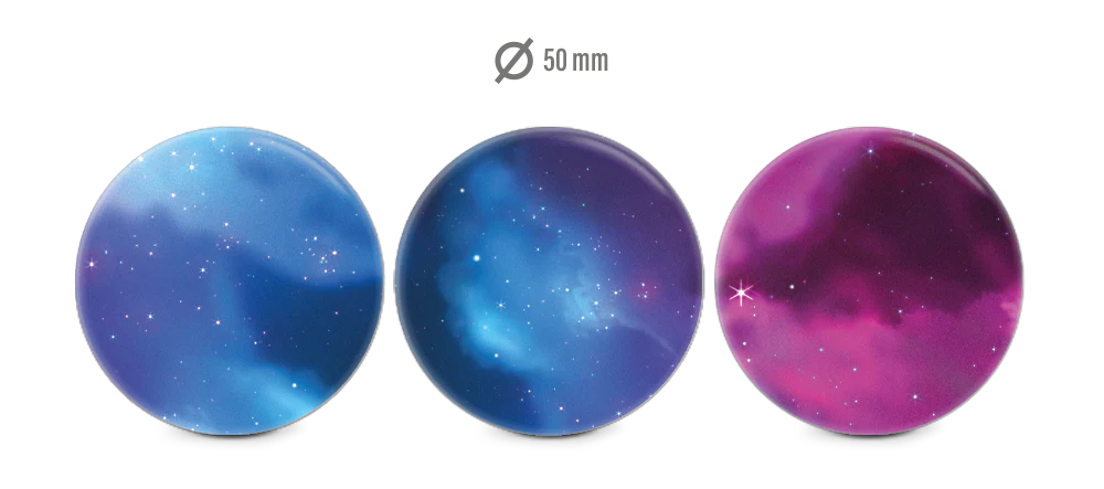 REFLECTIVE BERLIN Buttons - reflektierende Anstecker