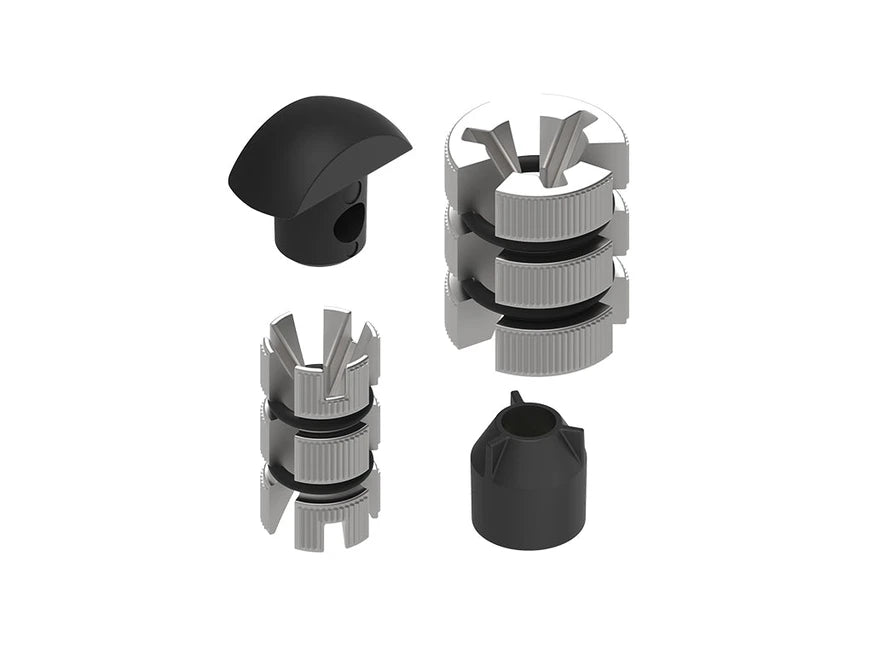 Quad Lock Fork Stem Mount Spacer Set losse onderdelen
