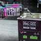 MUC-OFF ultrasonic tank vloeistof IN GEBRUIK MET DE ULTRASOON BAD