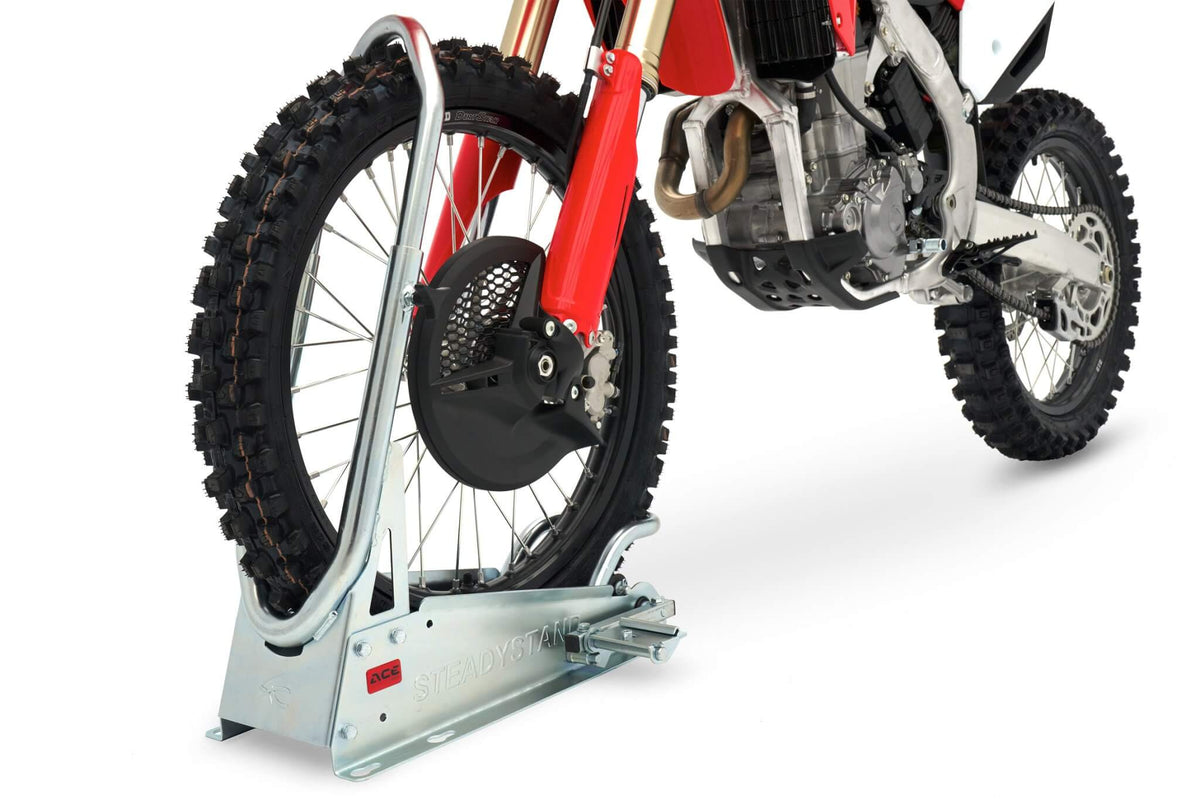 ACEBIKES steadystand cross - Motorradwippe mit Fußpedal