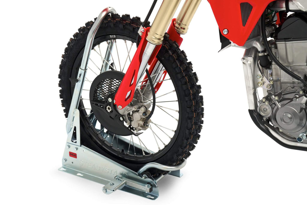 ACEBIKES steadystand cross - Motorradwippe mit Fußpedal