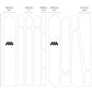 AMS Road &amp; Gravel Frame Guard Total afmetingen
