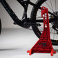 RACETECH R24 fietsstandaard rode met een mtb