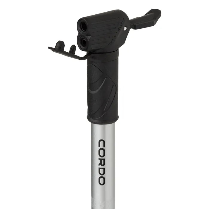 CORDO Easy Mini Switch handpomp zilver – detail kop