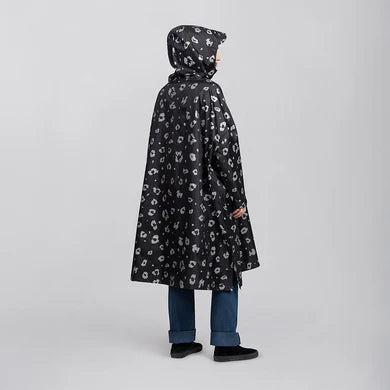 REFLECTIVE BERLIN regenponcho Leo achter aanzicht