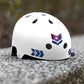 Reflective Berlin reflecterende stickers medium - chevron op een helm