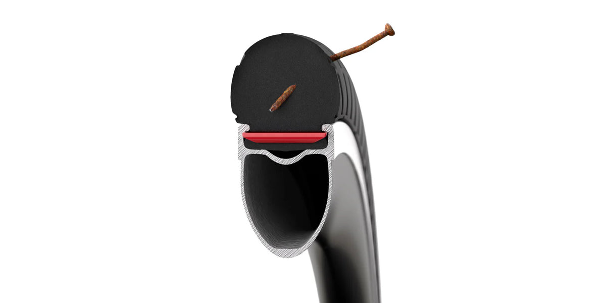 TANNUS Airless band met Pin Locking System detail