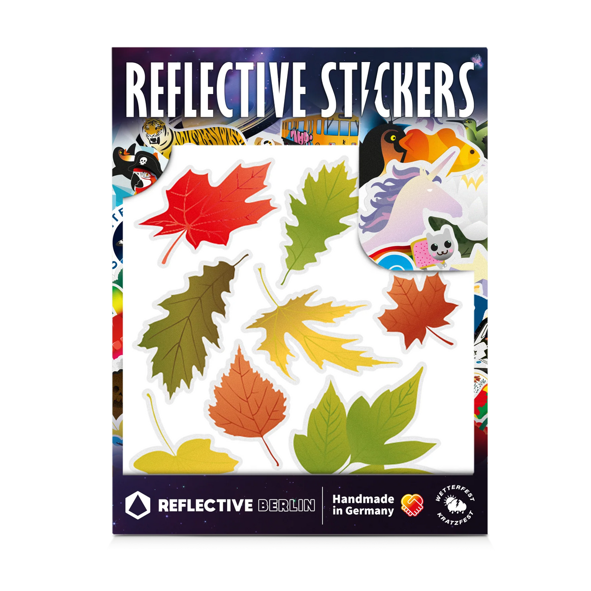 REFLECTIVE BERLIN kinderstickers medium - reflecterende fietsstickers