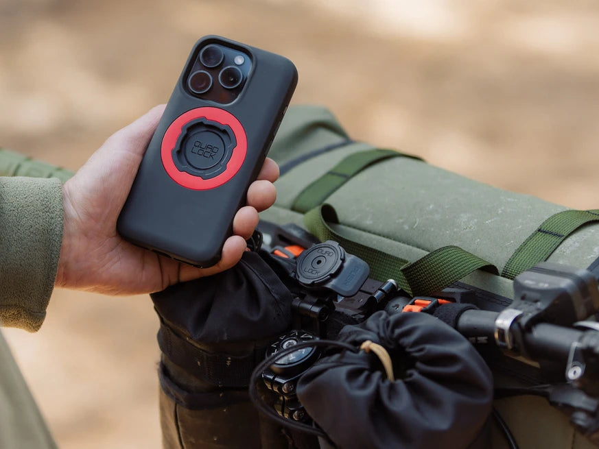 Quad Lock Stem Cap Mount Adjustable verstelbare stuurpendop bevestiging voor fiets - handig voor bikepacking ivm uitrusting