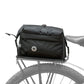 CHOIKE RackBag 12L waterdichte bagagedragertas zwart voor bikepacking en touring detail