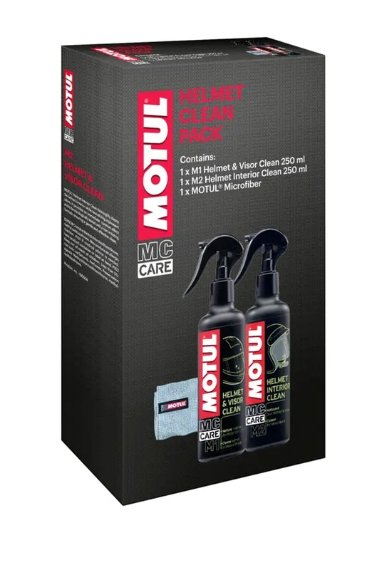 Motul Helmet Clean Pack - in de verpakking