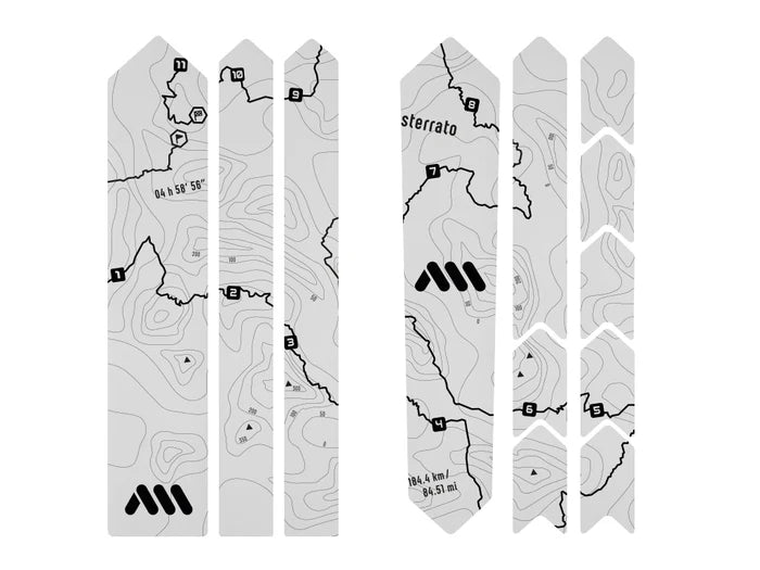 AMS Road & Gravel Frame Guard  sterrato zwart