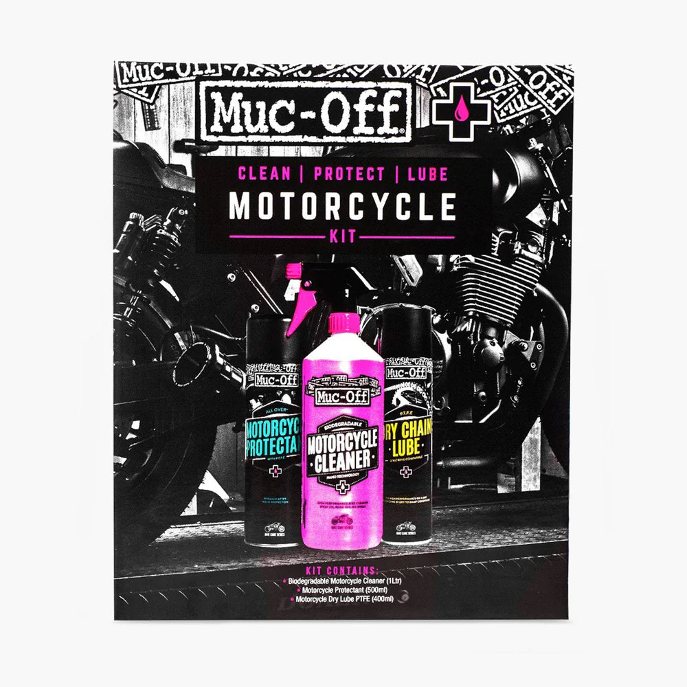 MUC-OFF Clean Protect & Lube Motorcycle Kit 