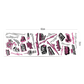 REFLECTIVE BERLIN stickers XL - grote reflecterende stickers