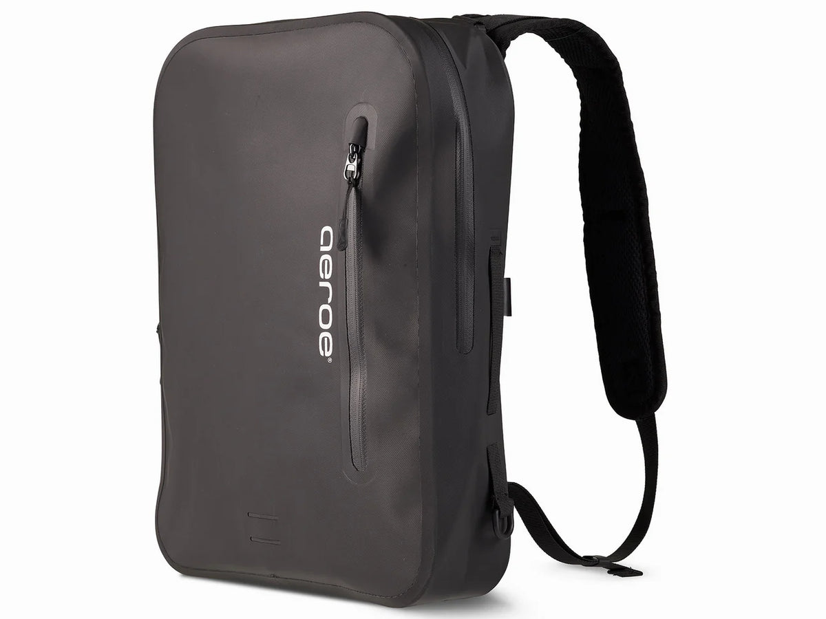 AEROE QuickLock Urban Pannier Bag Pro zwarte waterdichte fiets rugzak 
