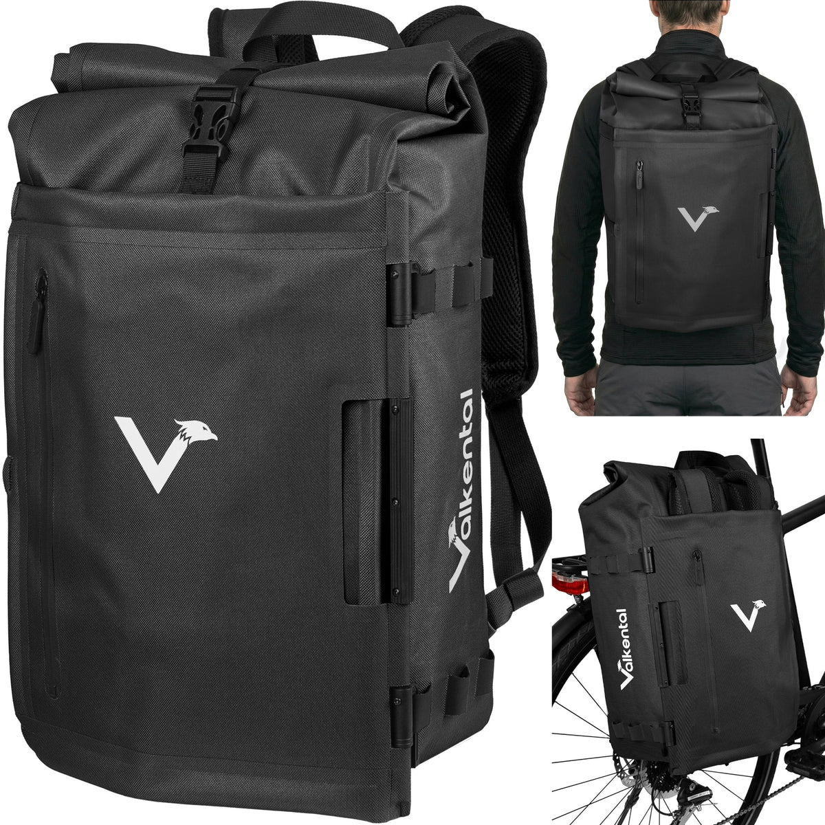 VALKENTAL trailx zwart