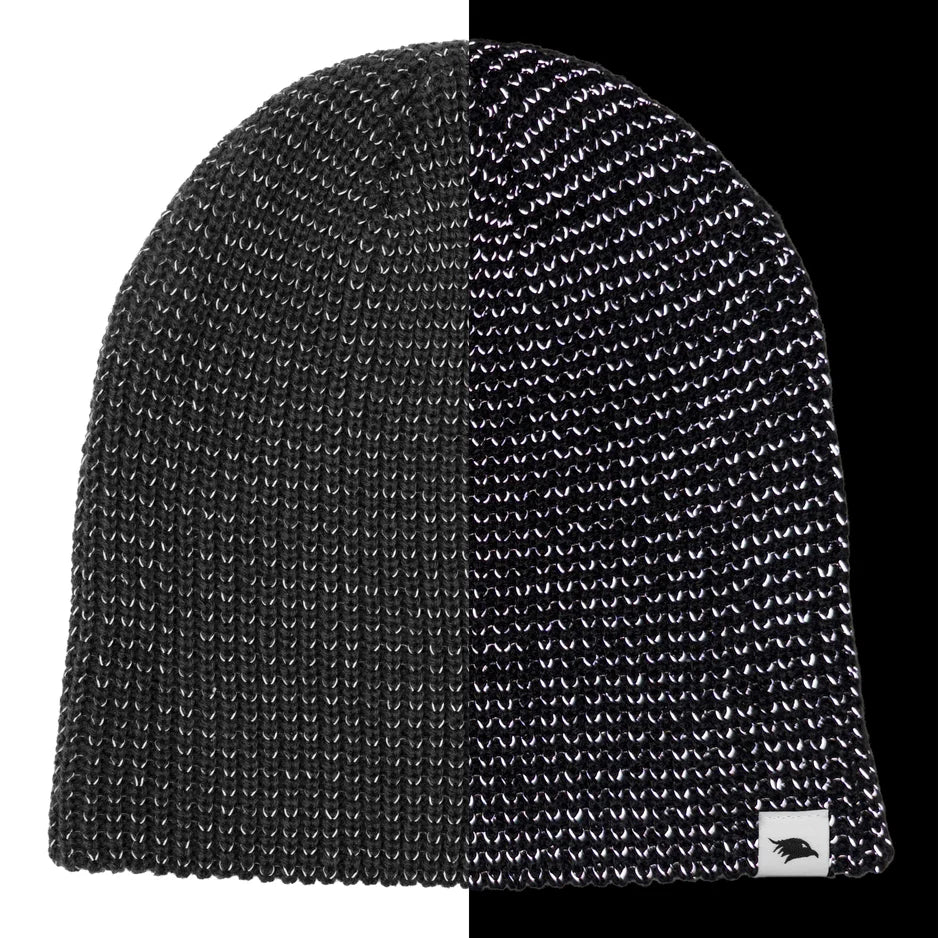 VALKENTAL REFLECTERENDE BEANIE grijs