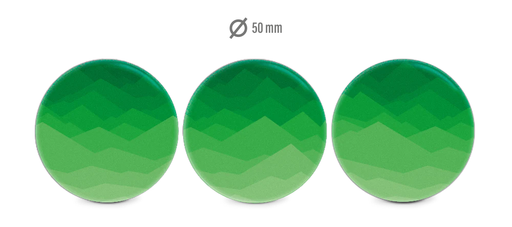 REFLECTIVE BERLIN Buttons - reflektierende Anstecker