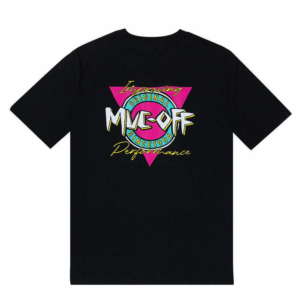 Muc-Off Surf T-Shirt zwart – 100% biologisch katoen, relaxed fit achterzijde