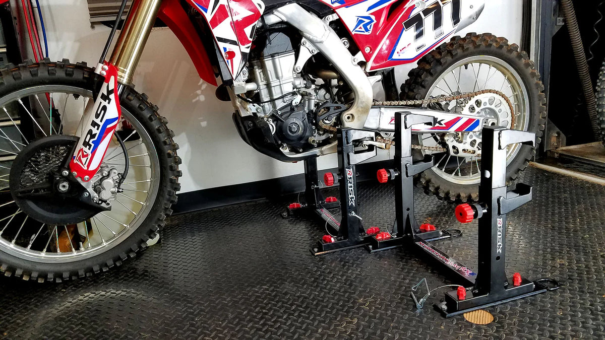 RISK Racing Lock-N-Load motorverankeringssysteem - 2 naast elkaar