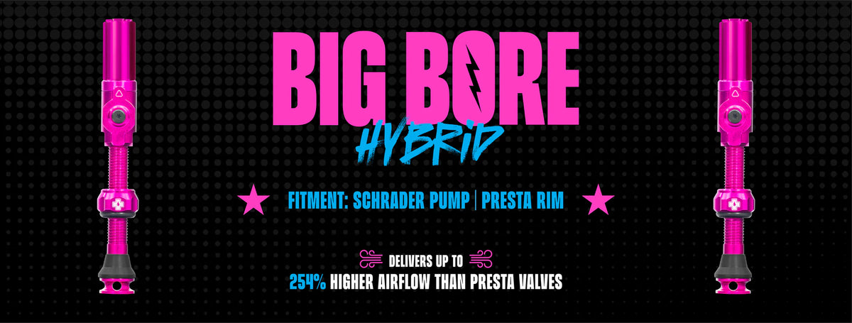 MUC-OFF tubeless valves - big bore hybrid demo foto
