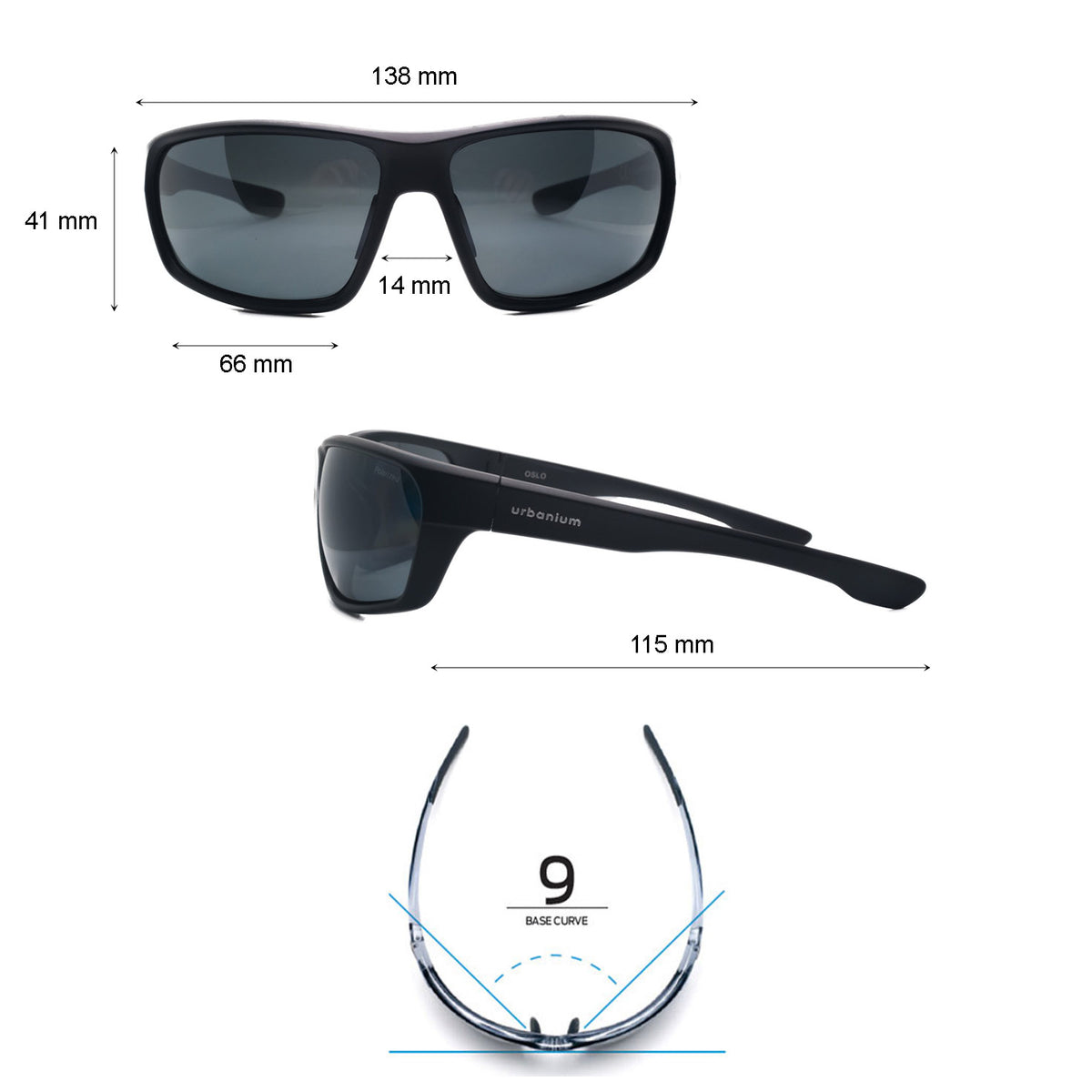 URBANIUM Oslo - polarisierte Sonnenbrille