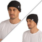 VALKENTAL REFLECTERENDE BEANIE opgerold of niet