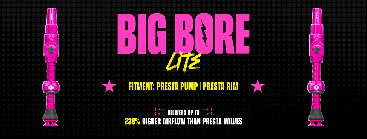MUC-OFF tubeless ventiel - big bore lite demo foto